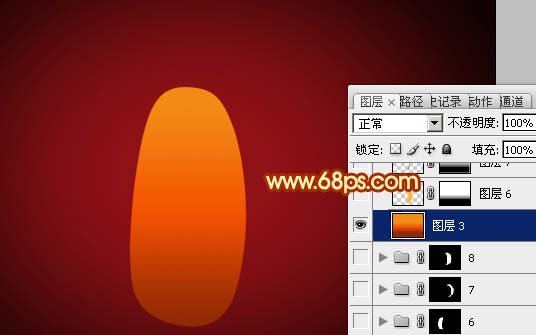 Photoshop設(shè)計(jì)制作漂亮的萬圣節(jié)南瓜