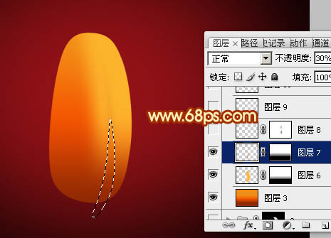 Photoshop設(shè)計(jì)制作漂亮的萬圣節(jié)南瓜