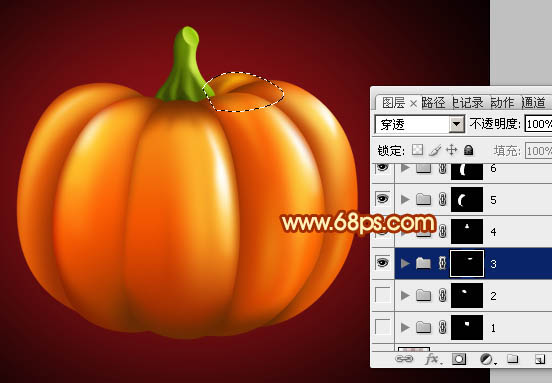 Photoshop設(shè)計制作漂亮的萬圣節(jié)南瓜