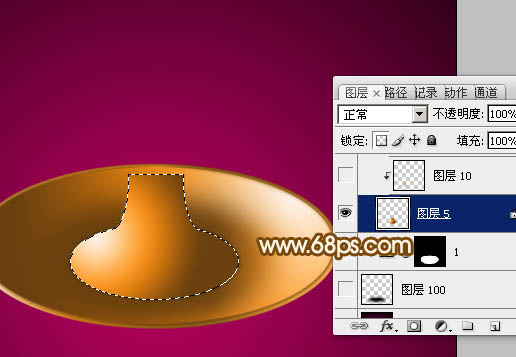 Photoshop設(shè)計制作一盞古典的正在燃燒的陶瓷油燈