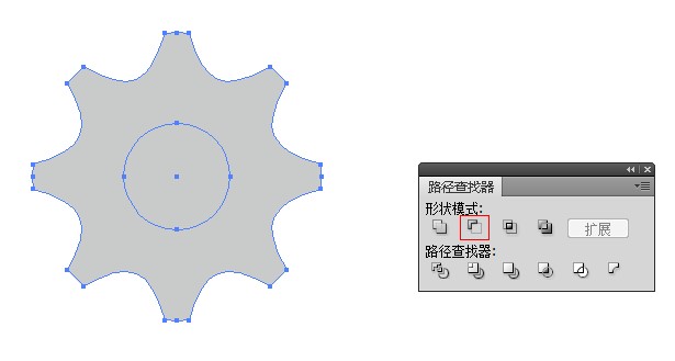 Photoshop快速制作齒輪ICON圖標(biāo)教程