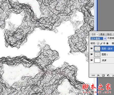 ps使用濾鏡打造水墨效果垂柳畫