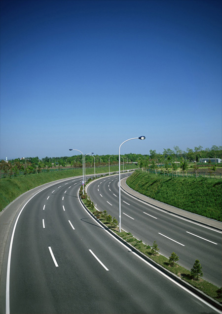 Photoshop為公路圖片渲染出漂亮的夜景燈光效果