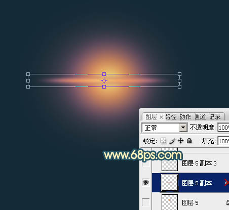 Photoshop為公路圖片渲染出漂亮的夜景燈光效果