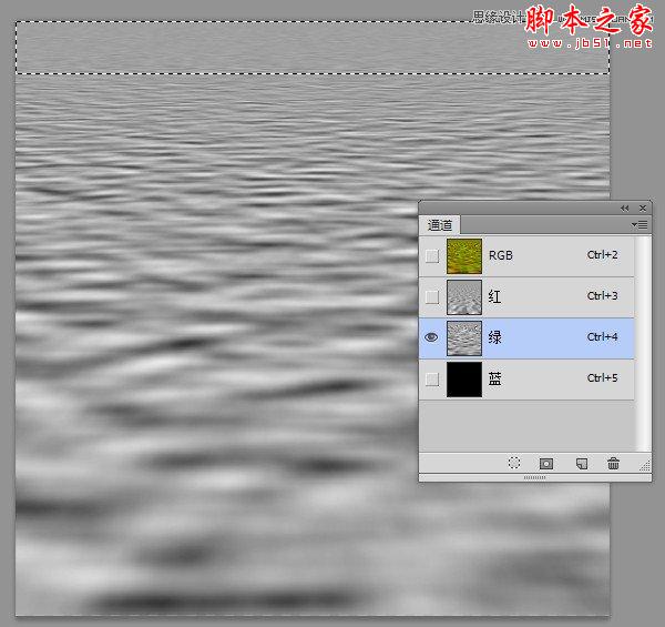 Photoshop利用置換濾鏡將普通圖片制作水面倒影效果