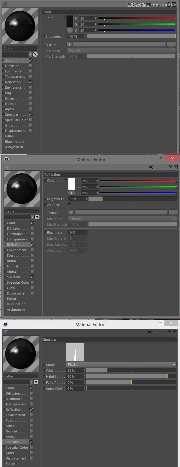 Photoshop結(jié)合C4D制作三維立體藝術(shù)字母B