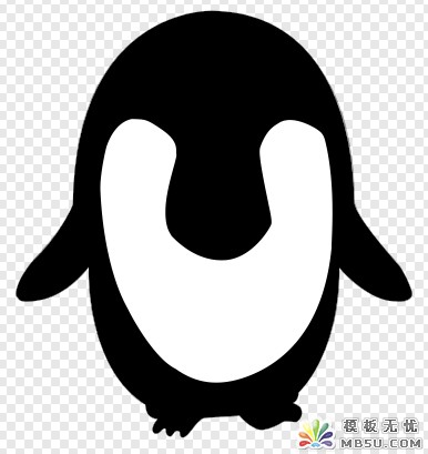 PS新手教程之PS鋼筆工具的使用操作描繪出企鵝的輪廓