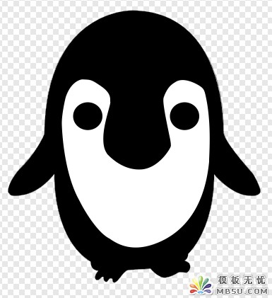 PS新手教程之PS鋼筆工具的使用操作描繪出企鵝的輪廓
