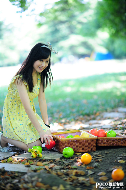 PS調(diào)出女孩青春明媚的夏季文藝色調(diào)教程