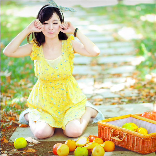 PS調(diào)出女孩青春明媚的夏季文藝色調(diào)教程