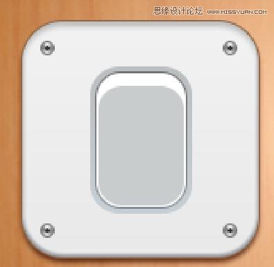 Photoshop設(shè)計(jì)白色立體效果的開關(guān)按鈕,