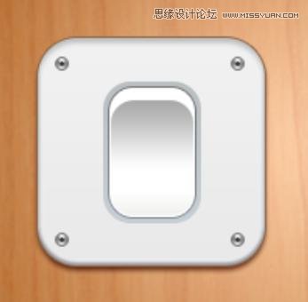 Photoshop設(shè)計(jì)白色立體效果的開關(guān)按鈕,