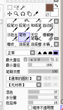 PS和SAI將美女照片制作成卡通效果