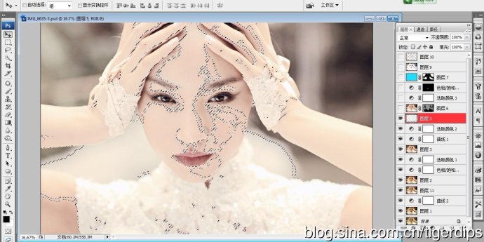 Photoshop使用Lab模式為外景美女調(diào)制出通透的蜜糖色