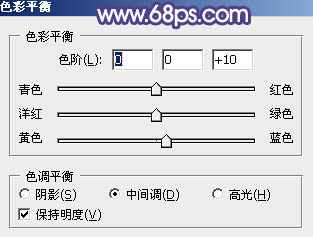 Photoshop將春季花木邊的人物調(diào)制出清爽鮮艷的秋季色