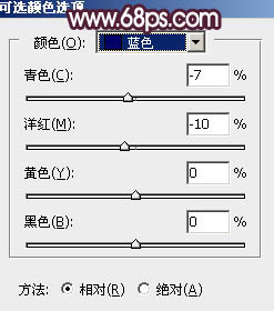 Photoshop將樹(shù)林人物圖片打造唯美的暗調(diào)紫紅色