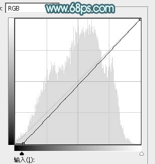 Photoshop為外景人物圖片打造出甜美的淡調(diào)青黃色