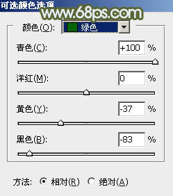 Photoshop為鐵軌美女加上粉調(diào)黃綠蜜糖色