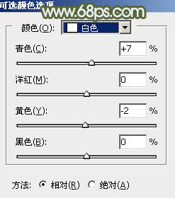 Photoshop為鐵軌美女加上粉調(diào)黃綠蜜糖色