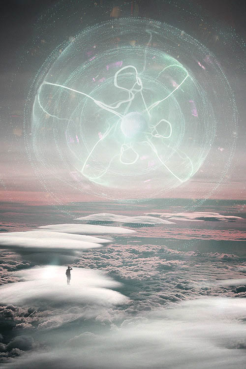 PS合成制作超酷的科幻能量場景