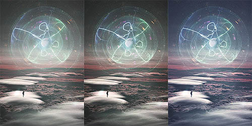 PS合成制作超酷的科幻能量場景