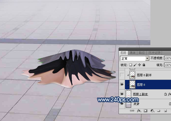 Photoshop利用液化濾鏡快速制作人物融化效果