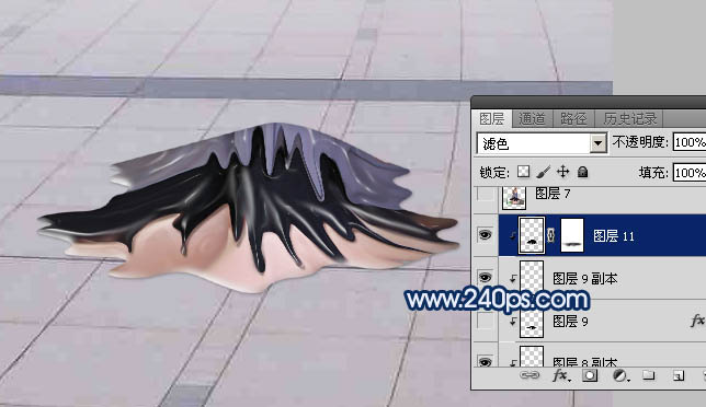 Photoshop利用液化濾鏡快速制作人物融化效果