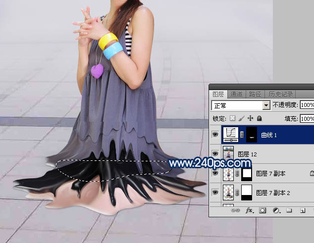 Photoshop利用液化濾鏡快速制作人物融化效果