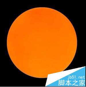 ps怎么繪制一輪激情燃燒中的一個火紅的太陽?