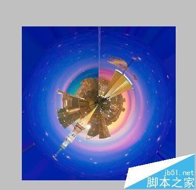 ps的極坐標(biāo)在哪里? ps極坐標(biāo)處理圖片的教程