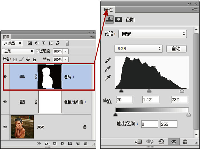 Photoshop制作低飽和HDR效果小男孩照片