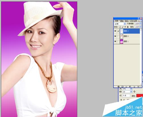 PS怎么給白色衣服添加漂亮的花紋?