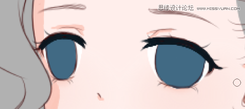 Photoshop繪制可愛風(fēng)格的漫畫Q版美女頭像教程