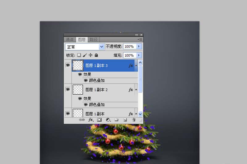 ps怎么制作發(fā)光圣誕樹? ps動(dòng)態(tài)發(fā)光圣誕樹的制作方法
