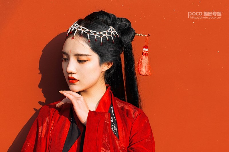 Photoshop詳細(xì)解析后期將古風(fēng)人像照片發(fā)色變黑的5種方法