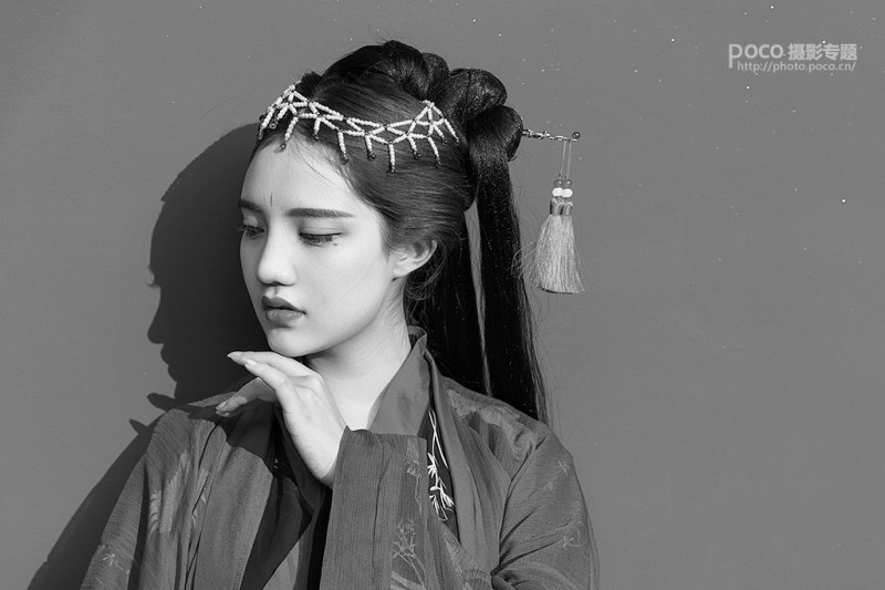 Photoshop詳細(xì)解析后期將古風(fēng)人像照片發(fā)色變黑的5種方法