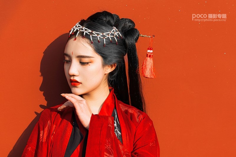 Photoshop詳細(xì)解析后期將古風(fēng)人像照片發(fā)色變黑的5種方法
