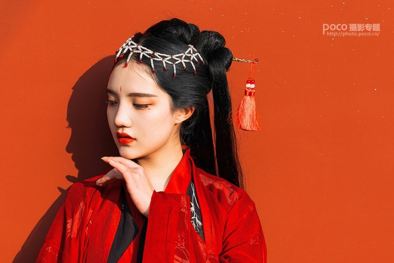 Photoshop詳細(xì)解析后期將古風(fēng)人像照片發(fā)色變黑的5種方法
