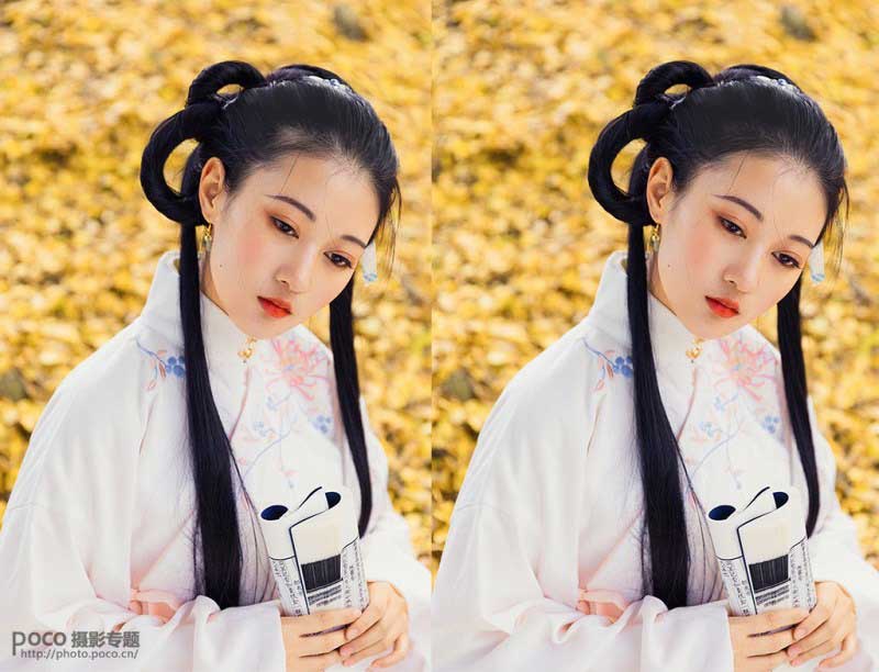 Photoshop詳細(xì)解析后期將古風(fēng)人像照片發(fā)色變黑的5種方法