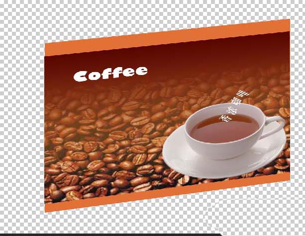 ps怎么设计咖啡立体包装盒效果?