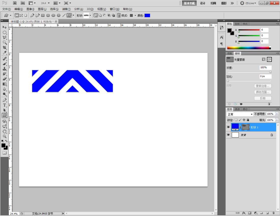 ps怎么快速制作藍(lán)色斜紋拼貼效果的背景? ps做斜紋背景的技巧