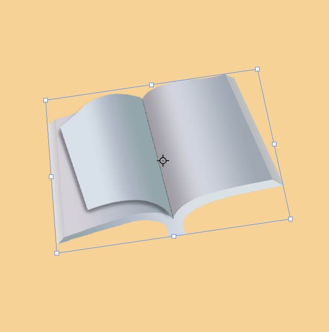 PS怎么畫逼真的空白頁(yè)書本模型? PS翻開的書本建模技巧