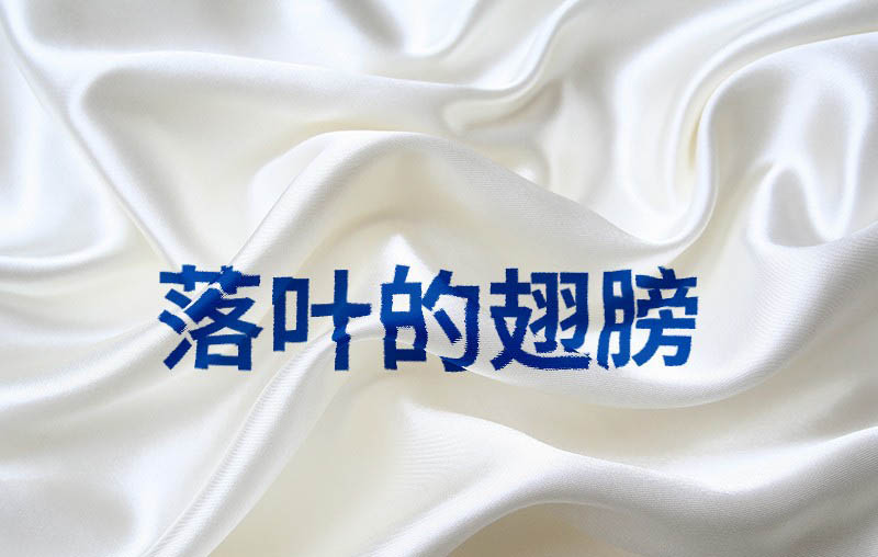 ps怎么完美融合文字與皺褶的布料? ps布料上添加文字的技巧