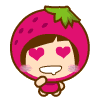 草莓妹妹conni网络qq表情
