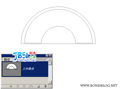 Photoshop路径巧绘几何试卷图