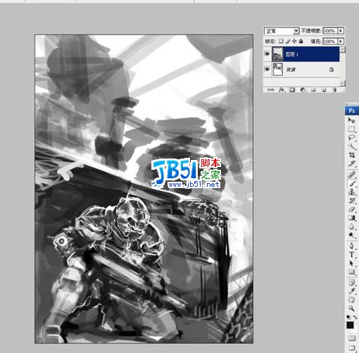Photoshop插画作品详细教程及思路详解