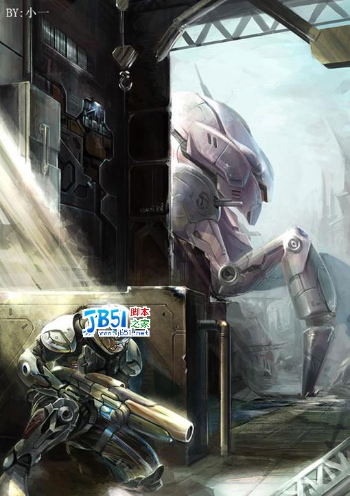 Photoshop插画作品详细教程及思路详解