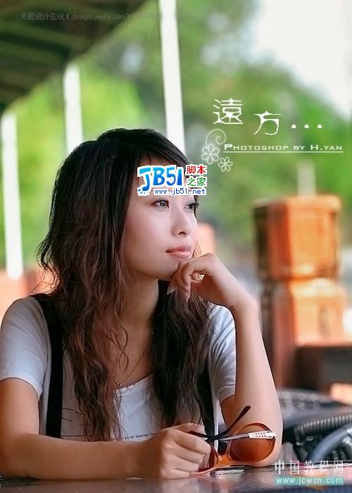 用Photoshop计算命令优化美女照片皮肤_点击放大此图片