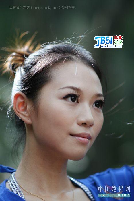 用Photoshop计算命令优化美女照片皮肤