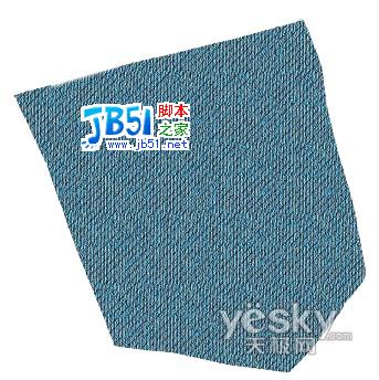 Photoshop绘制逼真牛仔裤细节